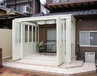 ガーデンルーム工事 施工例写真
